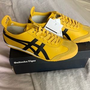 Onitsuka Tiger Mexico 66 yellow Mens size 8. Womens size 9.5. EU 41.5. UK 7.